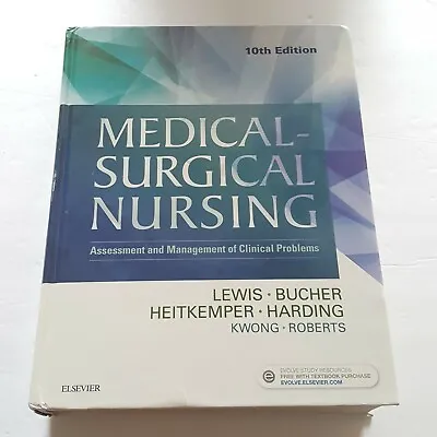 Medical Surgical Nursing Assessment And Management Of Clinical Problems 10th Ed • $8