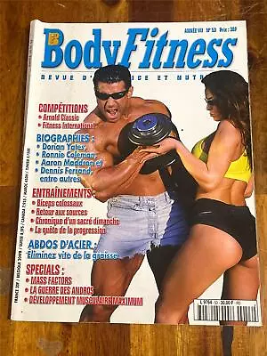 BODY FITNESS #53 Bodybuilding Muscle Magazine CORI NADINE & JAMO NEZZAR (Fr.) • $16.99