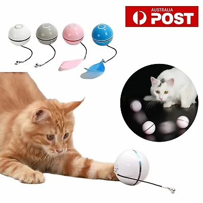 Wicked Balls Electric Cat Ball Interactive Toy Laser Automatic Self Moving Light • $26.22