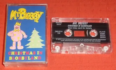 Mr Blobby - Uk Cassette Tape Single - Christmas In Blobbyland • £24.99