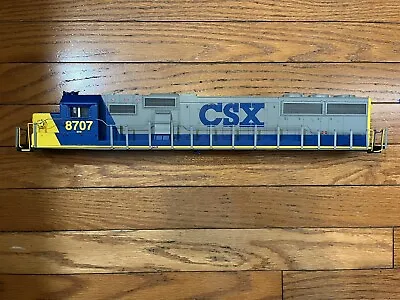 + MTH O Gauge RailKing CSX #8707 SD-60 Diesel Engine Shell For Parts • $39.99