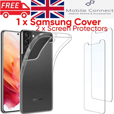 Case For Samsung Galaxy A14 A24 A13 A53 Free 2 Tempered Screen Protector Cover • £2.99