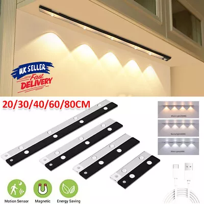 £11.14 • Buy Motion Sensor Lamp Closet Lights Wireless USB PIR Cabinet Lighting LED Induction