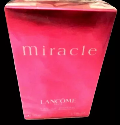 Miracle Lancôme Perfume Natural Spray EDP  1.7 Oz Original Scent Vintage Sealed • $75