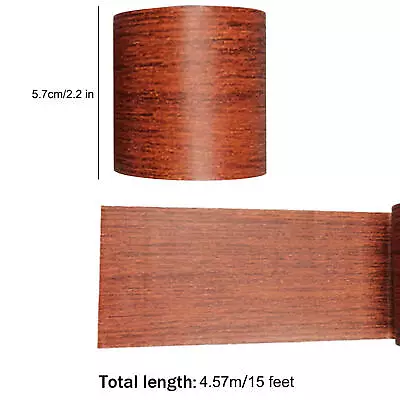 Realistic Woodgrain Repair Adhensive Duct Tape For Home Furniture Decora • $9.45