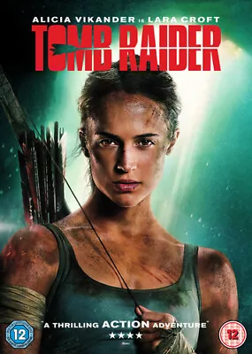 Tomb Raider DVD (2018) Alicia Vikander Uthaug (DIR) Cert 12 Fast And FREE P & P • £2.06