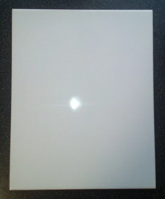 £4.99 • Buy 20x25cm (8 X10 ) Ceramic Plain Flat Gloss White Wall Tiles Individual Listing!