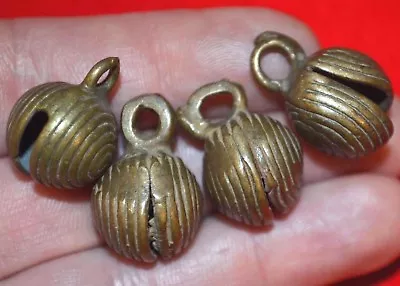 Antique Baule Brass Lost Wax Cast Metal Bell Beads Ivory Coast African Trade • $61.60