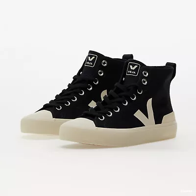 Veja-Wata II CANVAS BLACK/PIERRE - Black&Off White - PA0101397B- Sz 9US / EU42 • $100