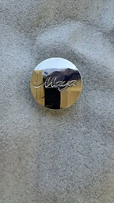 Maya Brushed Silver Center Cap 2”3/8 • $25