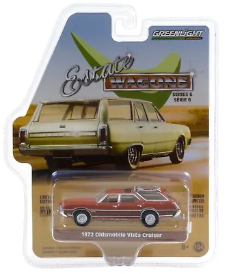 1:64 GreenLight *ESTATE WAGONS 6* Saddle Bronze 1972 Oldsmobile Vista Cruiser NP • $5.99