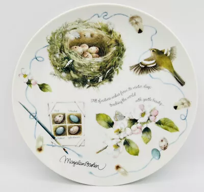 Hallmark Marjolein Bastin Plate Nature's Sketchbook Building A Nest Spring 1995 • $19.99