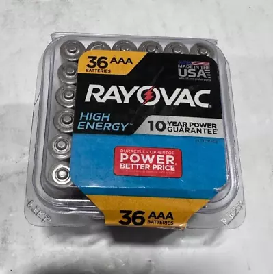 Rayovac 1.5V AAA Alkaline Battery - 36 Pack • $17