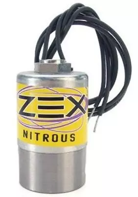 ZEX NS6642 Hi-Flow Nitrous Solenoid 0.110 Orifice 1/4 Npt Inlet 1/8 Npt Outlet • $90.95