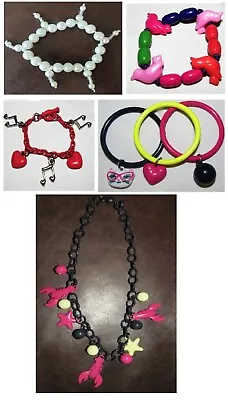 Gymboree Jewelry Bracelet Necklace Selection UPICK Pearl Kitty Flower Bird Music • $5.49
