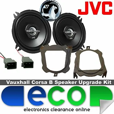 Vauxhall Corsa B 93-2000 JVC 5.25  500 Watts Rear Hatch Car Speaker Kit & Wires • £29.95