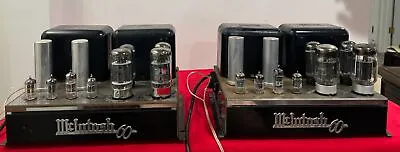 McIntosh MC60 Monoblock Tube Power Amplifiers  * Please Read Look At A The Video • $4500