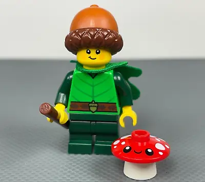 LEGO Forest Elf Collectible Minifigure Series 22 CMF 71032 Figure Mushroom Acorn • $9.99
