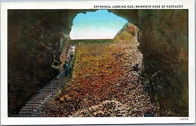 Mammoth Cave National Park Kentucky -  Entrance Looking Out • $2.47