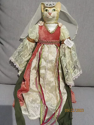 RARE VINTAGE Katherine's Collection Wayne Kleski Juliet Musical Doll Music Cat • $148.88