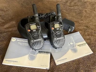 GRMS Motorola T6250 Talkabout Two Way Radio Walkie Talkie Charging Base Manual • $20.95