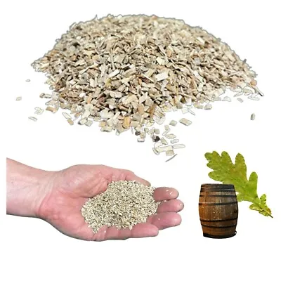 WHISKY OAK Wood Chips Fine 2mm For Hot Smoking Oven & Smoke Gun TRACKED 24 POST • £7.25