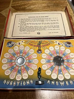 Vintage Magic Robot General Knowledge Question Answer Game Old • £19.90