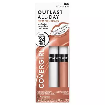 Covergirl Outlast All-Day Lip Colour 100 Porcelain 2.3ml • $12