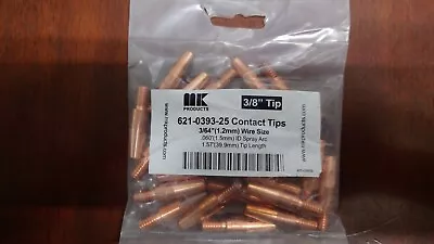 MK Products .046  X 1.57  0.06  Bore Contact Tip OEM 3/64  621-0393 25pk • $35