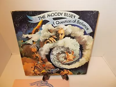 Moody Blues Question Of Balance LP Threshold Records THS-3 EX 1970 • $5