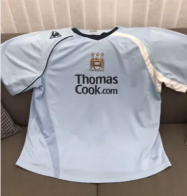 Manchester City 2008/09 Reebok Home Shirt Size XXL • £25