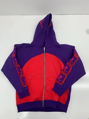 Mens Purple Red Fullzip Jacket Size Large • $18