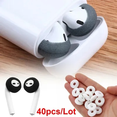 Replacement Soft Foam Earphone Tips Cover Sponge Earpad For Airpods Earpods • £3