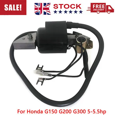 For Honda G150 G200 G300 5HP E1500 ED1000 FR 500 HS50 5hp Ignition Magneto Coil • £16.75