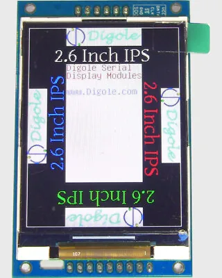 2.6  Serial:UART/I2C/SPI IPS Super TFT 320x240 Display Module For Arduino • $20.98