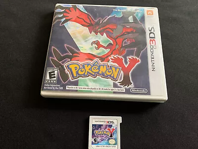 Pokemon Y (Nintendo 3DS 2013) Case And Game .Tested And Works! • $29.99