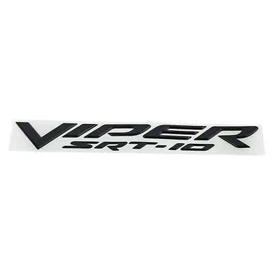 2003-2005 Dodge Viper Srt-10 Black Fender Emblem Nameplate Badge Oem New Mopar • $64.31