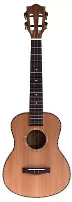 $120 • Buy Solid Cedar Top Ukulele - Koa Wood Side And Back W/Wo EQ ( Free Shipped In USA )