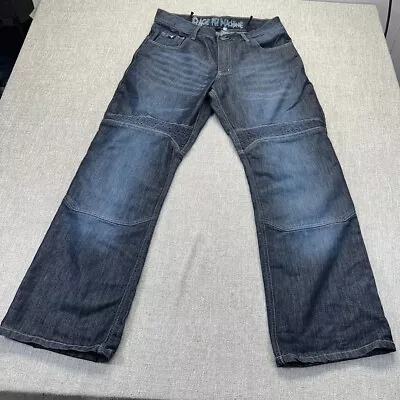 Speed & Strength Jeans Mens 36X32 Rage With The Machine Motorcycle Riding Lined • $68.88