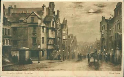 £2.50 • Buy John Knox's House Edinburgh Elmer Keene 1928 Postmark Charles Worcester