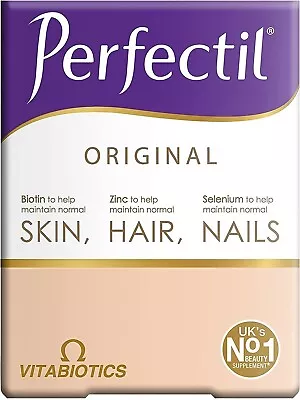 Perfectil Original Skin Hair Nails Vitamins For Women 30 Tablets FREE POSTAGE • £3.99