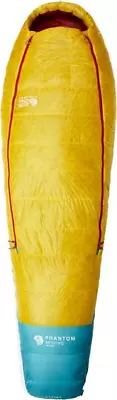 New Mountain Hardwear Phantom Alpine Down Sleeping Bag Long 30F/-1C Deep Yellow • $314.58