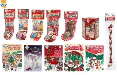 £7.99 • Buy Good Boy Dog Advent Calendar | Stocking | Christmas Gift Box Chews Treat & Toys