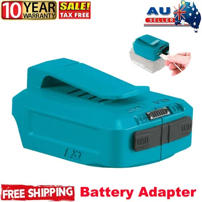 2 USB Port Phone Charger Adapter Li-ion Battery For Makita 18V 14.4V BL1830/1430 • $18.89