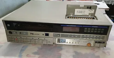 Sanyo Betacord Video Cassette Recorder VTC-M20 Parts Only POWERS ON • $70