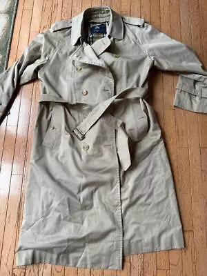 Mens BURBERRY BURBERRYS Trench Coat  44Long(CO300 • $125.99