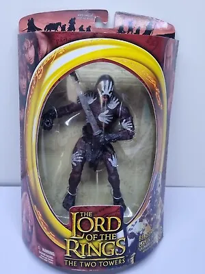 Lord Of The Rings - Berserker Uruk-Hai Action Figure TTT- NIB LOTR -ToyBiz • $72