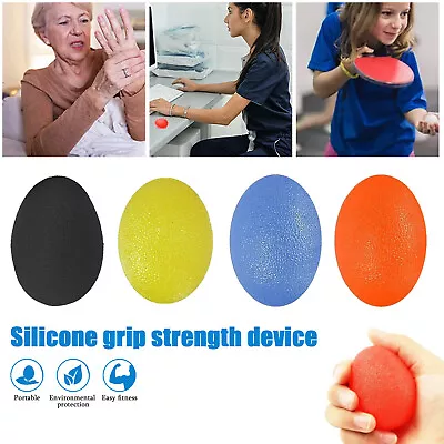 Hand Exercise Stress Relief Balls Hand Grip Strengthener Finger ExerciseTherapy  • £6.10