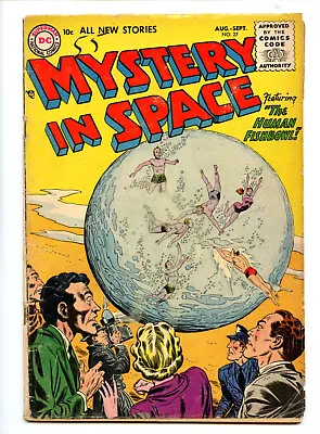 Mystery In Space 27 Martian Invasion 1955 Super Early Silver Age Cheapest Copy • $57