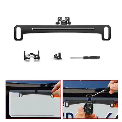 1 Set Car Rear View Camera License Plate Bracket Tool Auto Exterior Accessories • $14.28